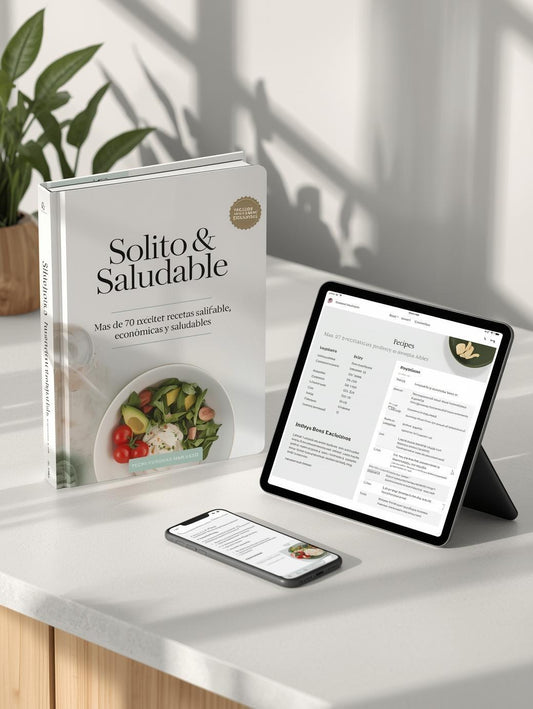 Manual Profesional Solito & Saludable + 4 Bonus